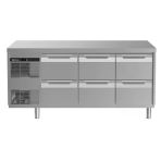 Electrolux Professional Tezgah Tipi Derin Dondurucu, 9x? Çekmeceli, -22°c/-15°c, Aısı 304 (r290) EK3ABCCC