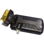 Electromaster KGS-2100 Dijital Mini Uydu Alıcısı Siyah Renk ile Scart Bağlantı Özellikleri Sunar