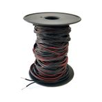 Electroon 2x0.75 MM Siyah İnce Hoparlör Ses Kablosu 20metre