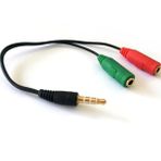Electroon 3.5 mm Notebook Kulaklık Mikrofon Ayırıcı Kablo