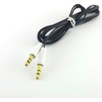 Electroon 3.5Mm Stereo Flat Audio Aux Kablo Siyah