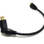 Electroon 30 cm 90 Derece Hareketli Fişli HDMI Kablo