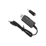 Electroon 5v 9v - 12v Usb To Dc Çevirici Kablo 5.5x2.1mm Jak Fişli Dijital Ekranlı