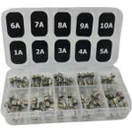 Electroon 5X20MM 100ADET Küçük Cam Sigorta Paketi 1-2-3-4-5-6-7-8-9-10A - 1 Adet