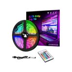 electroon Bluetooth Kumandalı TV Arkası Rgb USB Şerit LED 5Metre