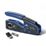 electroon Cat5/Cat6/CAT7 RJ45 EZ-RJ45 Sıkma Pensesi - Yedek Bıçaklı
