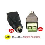 Electroon Klemensli 10 Adet Dişi Power Jak