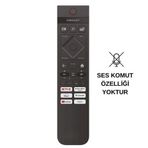 Electroon PHILIPS 75PUS8909/12 Uyumlu Ses Komutsuz 4K Ambilight Led Tv Kumanda