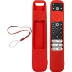 Electroon TLC Android LED TV Kumanda Uyumlu Silikon Koruma Kılıfı - Kırmızı