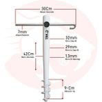 electroon TRK-777 Metal Şemsiye Kazığı