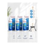 Elegance Aqua Fresh Lens Solüsyonu 360 ml Üçlü Avantaj Paket + Lens Kabı & Güneş Gözlüğü İpi Hediyeli (SKT 11/28)