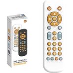 Elegance Emporium Eleganceemporium Bebek Tv Simülasyon Uzaktan Kumanda Eğitici Oyuncaklar (Yurt Dışından) - Beyaz