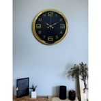 Elegance Gold Luxury 40 Cm Metal Duvar Saati