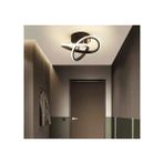 Elegance Modern Plafonyer Power LED Avize Gün Işığı - Siyah Kasa - 1