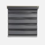 Elegance Ok Deep Zebra Gri 90x200 cm Stor Perde