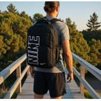 Elegance Unisex Siyah Spor, Okul, Günlük Sırt Çantası(Kalemlik Hediyeli)