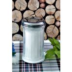 ELEGANCEV Cam Pudra Şekerlik - Baharatlık