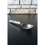 Elegancev Paslanmaz Çelik Dondurma Kaşığı-1 Adet- 17 cm - Gümüş