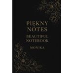 Elegant Notebook – Czarny & Złoty: Stylowy notes do zapisków, celów i inspiracji / Stylish notebook for journaling and planning