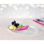 Elegant Oval Bölmeli Servis Tabağı 27X16 cm - 27 x 16 cm