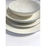 Elegant Siyah 6 Kişilik 24 Parça Yemek Takımı