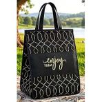 Elegant Termal Piknik Plaj Çantası Katlanabilir Isı Yalıtımlı Soğuk-Sıcak Koruyucu Taşıma Kulplu