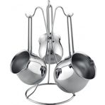 Elegant Tombik 4 Parça Cezve Takımı