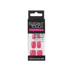 Elegant Touch Express Polished Bright Pink Takma Tırnak