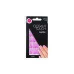 Elegant Touch Polıshed Naıls-Simli Lila Rengi