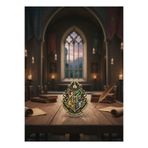 Elegante Cravatte Harry Potter Temalı Hogwarts Metal Broş Yaka İğnesi Vintage Tasarım Büyücülük Okulu