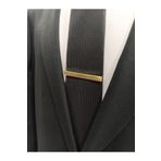Elegante Cravatte Klasik Retro Desen Kutulu Kravat İğnesi