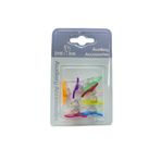 EleganTShoP Kumaş Mandalı (8 adet) Dikiş Nakış Maşası Tutucu 2,5*1 cm orta-826960
