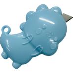 Elegantshop Mini Maket Bıçağı Falçata Dinazor 5*6 cm FX682 - Mavi
