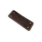 EleganTShoP Rivetli Deri Çanta Tabanı Dikdörtgen 23*8,4 cm