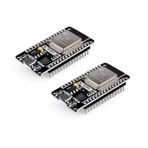 ELEGOO ESP32 Geliştirme Kartı Micro-USB, 2.4 GHz Çift Mod WiFi + Bluetooth Dual Core Mikrocontroller, Arduino IDE için, AP/STA/AP+STA, CP2102 Çip Desteği, 2 Adet