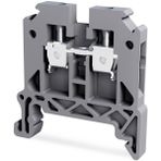 Elektrik Evi 5 Adet Tbl 2,5 mm Ray Klemens Gri Renk