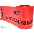 Elektrik Kablosu Hattı Bandı, Güvenli ve Dayanıklı, 15CM x 250M - Seçenek 1