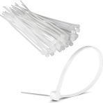Elektrik Kablosu Kablo Bağı Klips Plastik Kelepçe Cırt Cırt Kelepçe 10 Cm-2,5 mm (100, Beyaz) - Option-1 - 0 - Siyah