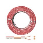 Elektrik Kablosu Kordon 2X0.75mm Beyaz 100Mt