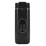 Elektrik Meyve Sağı Kupası, USB Şarj Dijital Ekran Taşınabilir Blender Blender Maker Protein Shake Mikseri Ev, Ofis, Açık (BLACK)