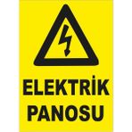 Elektrik Panosu Levhası 25*35 cm