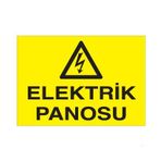 Elektrik Panosu Uyarı Levhası 20x30cm