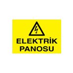 Elektrik Panosu Uyarı Tabelası - 35x50 Foreks - PAN14