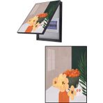 Elektrik sayacı kutusu kapağı duvara monte dekoratif boya şalteri paneli gizleme koruyucu dekoratif kapak (H 40 x 50 cm) ev ve ofis dekoru için ideal