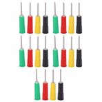 Elektrik Test Probu, Piercing Iğne Kiti, 4mm Muz Soketi Için 20pcs Multimetre probları, üretim Teknolojisi Ile Araba onarımı