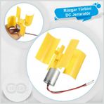 Elektrik Üreten Motor Pervane Kiti - Rüzgar Türbini