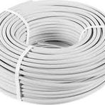 Elektrik Uzatma Kablosu, 100 Metre, Beyaz 2x1.5mm