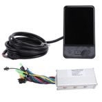 Elektrikli Bisiklet Fırçasız Kontrolör LCD Ekran Metre Kiti 500W 28A G31 TFT Sessiz Çalışma Binicilik Deneyimi Geliştirir