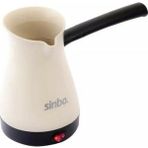 Elektrikli Cezve Pls. Türk Kahve Makine Çelik Gizli Rezistans 700W 5 Fincan - 400ML SCM-2951 (4887) - Renkli