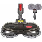 Elektrikli Çift Döner Paspas Başlığı Dyson V7 V8 V10 V11 V15 Serisi Için, Mikrofiber Pedli
